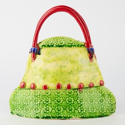 Ceramic Hand Made Handbag — view 1 of 1