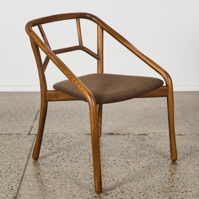 Stylish Oak Wooden Marine Chair